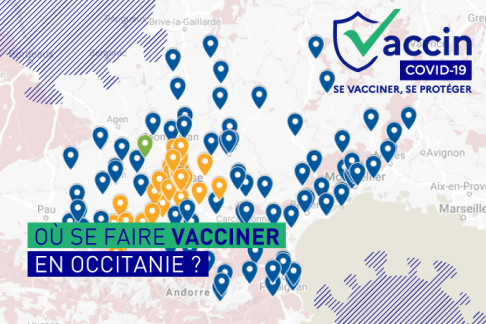 #COVID19. Centres de vaccination en Occitanie