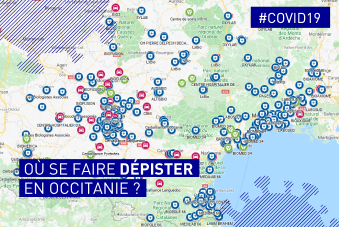#COVID19. Où se faire dépister en Occitanie