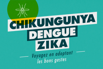 Chikungunya, Dengue, Zika, voyagez en adoptant les bons gestes