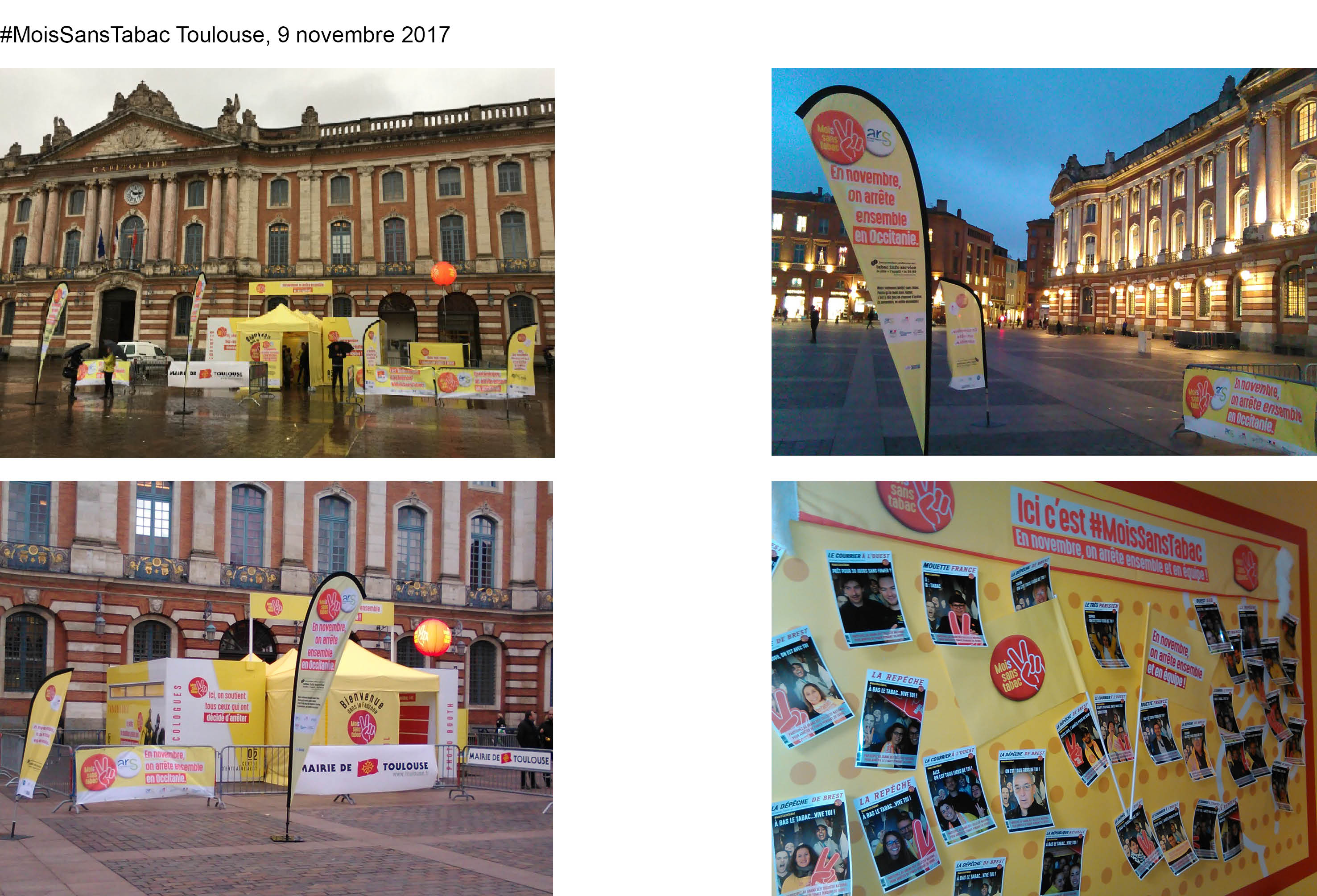 Photos #MoisSansTabac Toulouse 9 novembre 2017