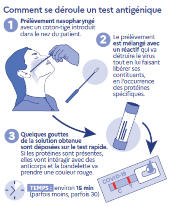 #COVID19. Tests antigéniques