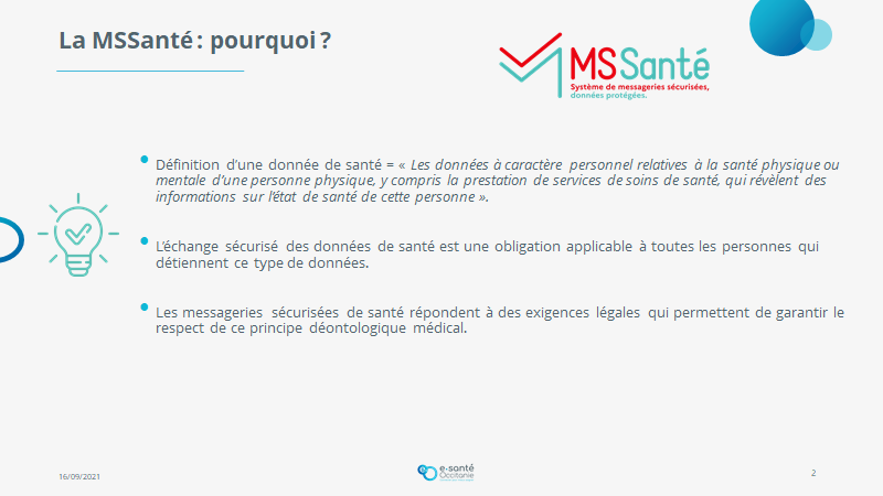 MS Santé pourquoi ?