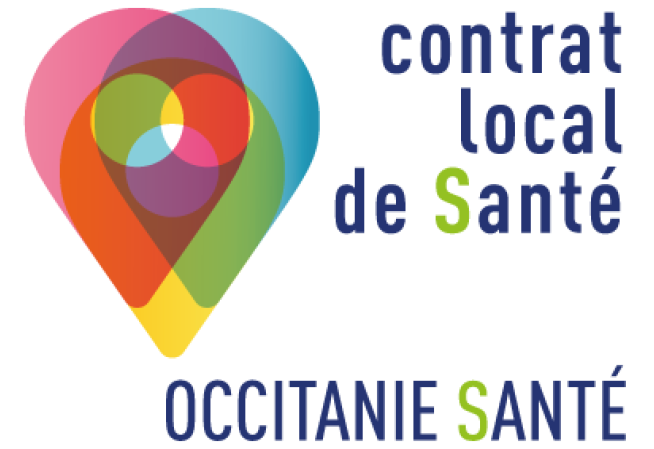 Logo du Contrat local de santé Occitanie santé