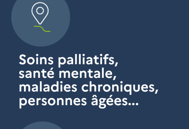 DAC. Soins palliatifs, santé mentale, maladies chroniques, personnes âgées...