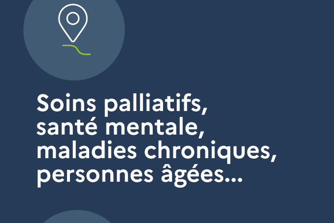 DAC. Soins palliatifs, santé mentale, maladies chroniques, personnes âgées...