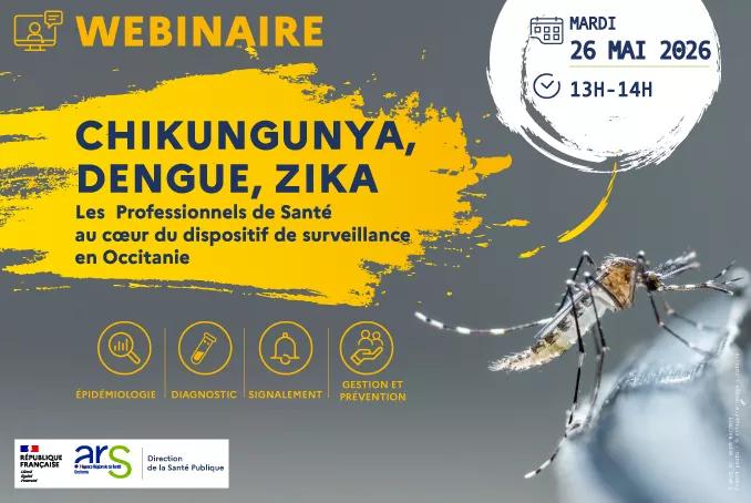 Webinaire Chikungunya, dengue, Zika