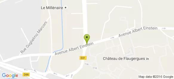 Plan d'accès ARS Occitanie
