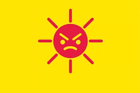 Canicule, fortes chaleurs : soleil méchant
