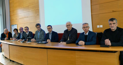 Intervenants du point presse du 18 décembre 2018 sur l'offre de soins dans le Sud Aveyron