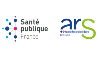 Logos Santé publique France et Agence Régionale de Santé Occitanie