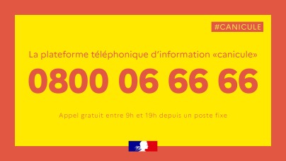 n° vert Canicule info service