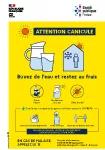 #EtéSansSouci. Affiche canicule transport