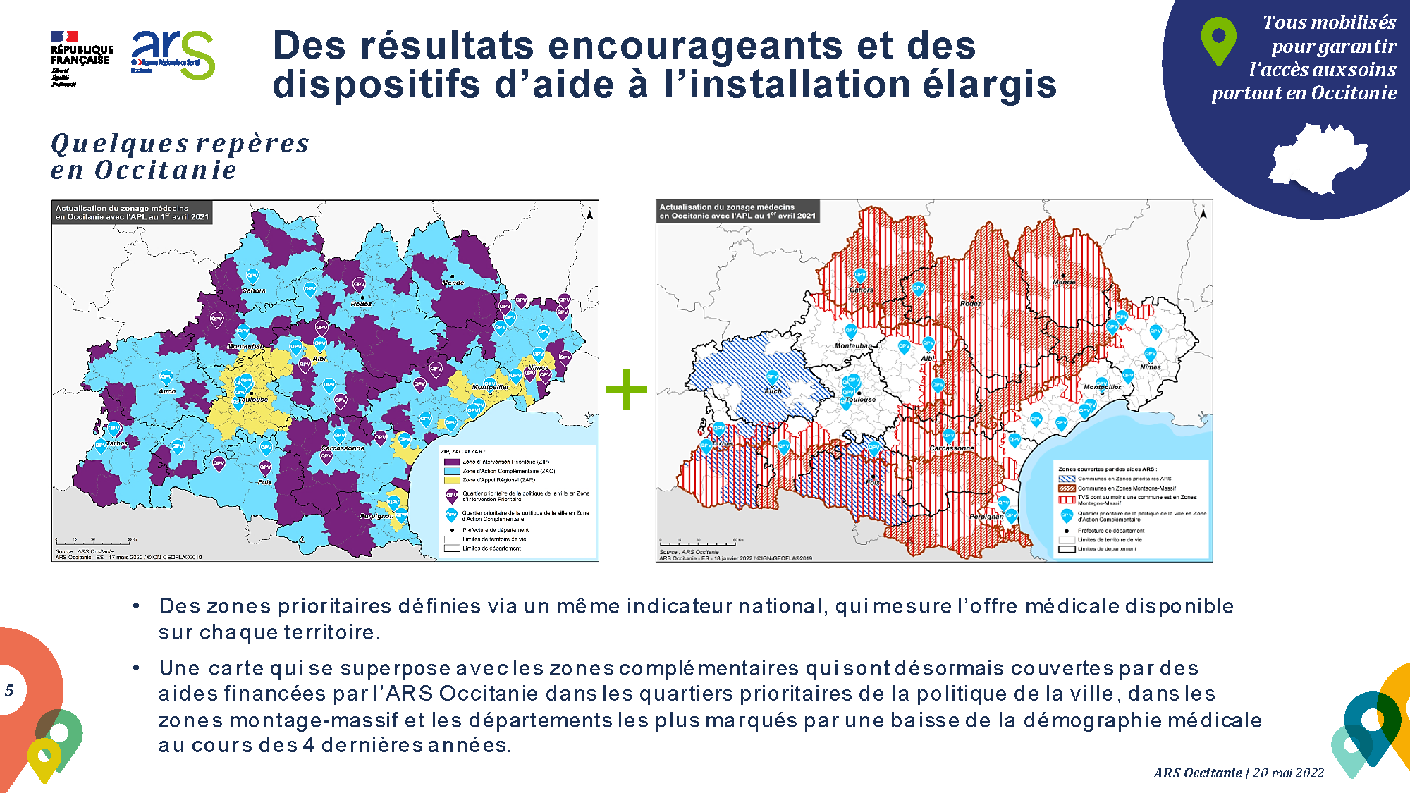 Des résultats encourageants et des dispositifs d’aide à l’installation élargis