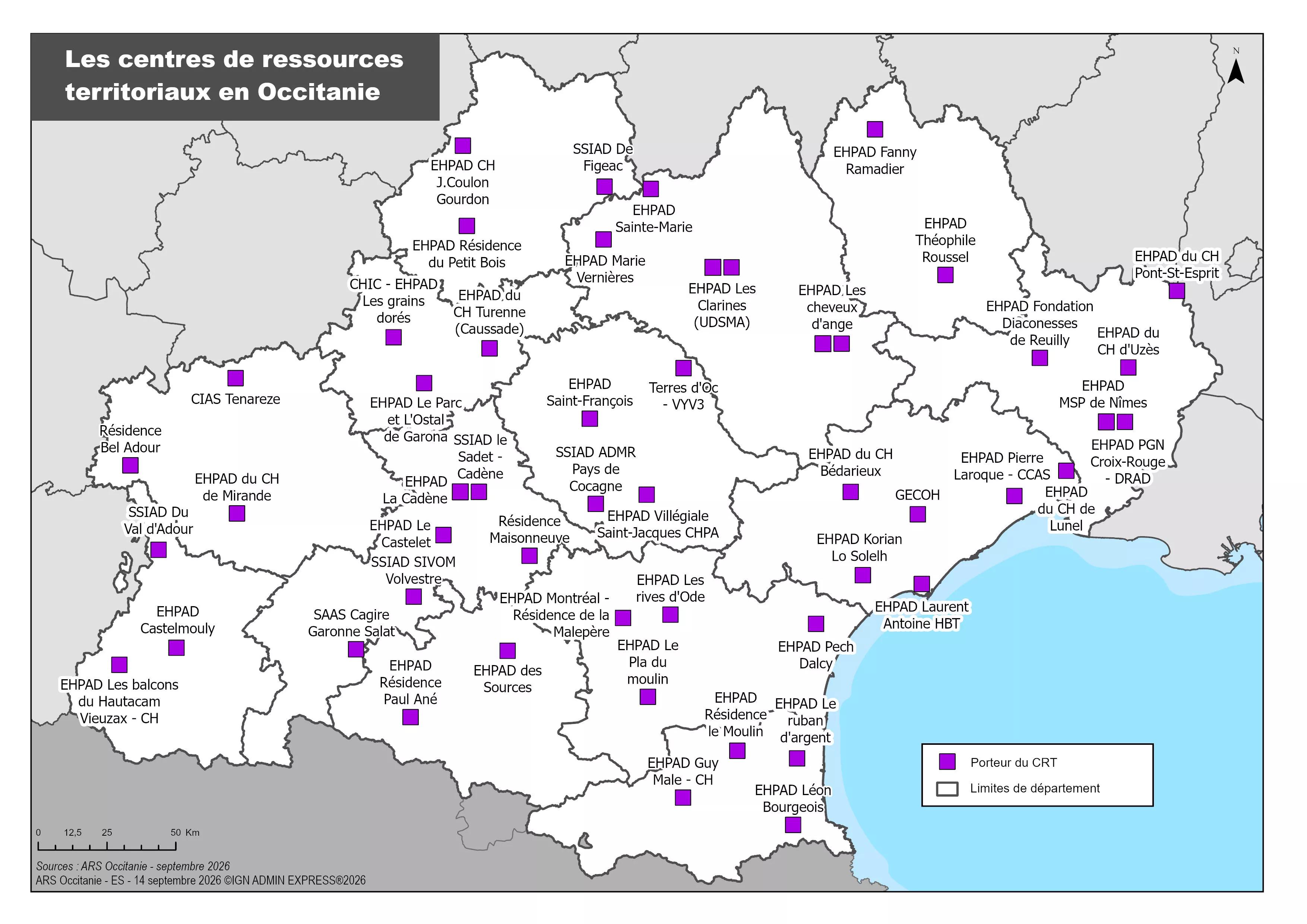 Les centres de ressources territoriaux en citanie