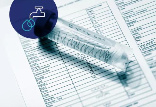 Eau contrôle sanitaire