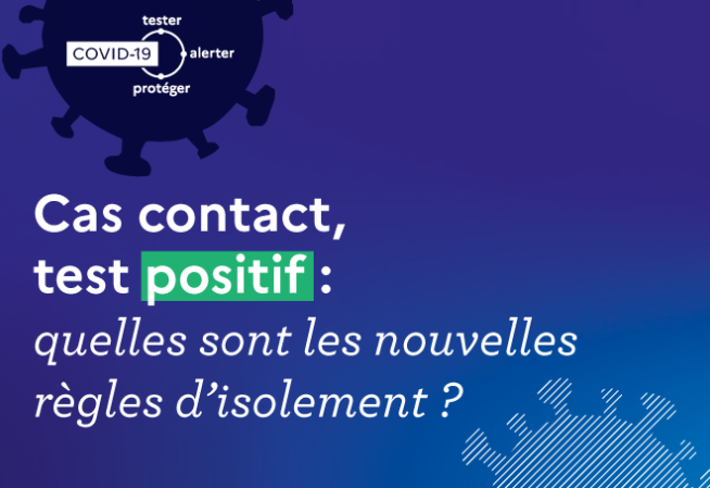#COVID19. Règles d'isolement