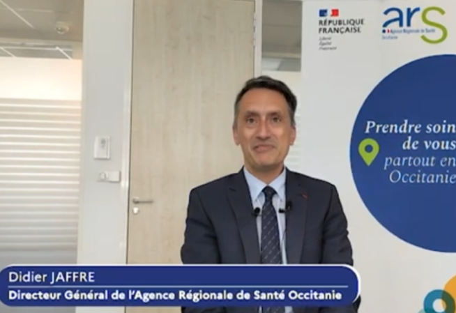 Didier JAFFRE Directeur Général ARS Occitanie 