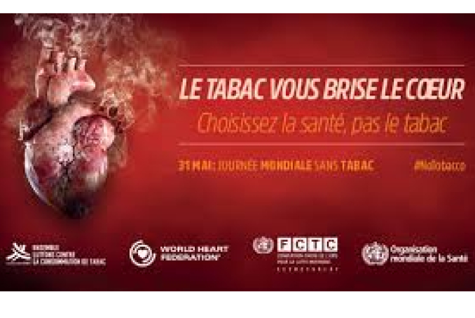 Le tabac vous brise le coeur : choisissez la santé, pas le tabac !