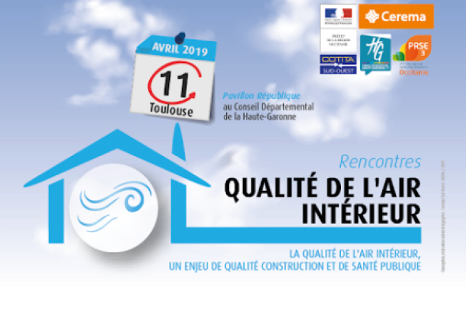 Journée Qualité de l'Air Intérieur, le 11 avril à Toulouse