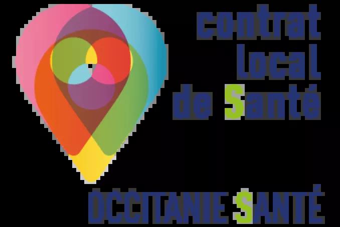 Logo du Contrat local de santé Occitanie santé